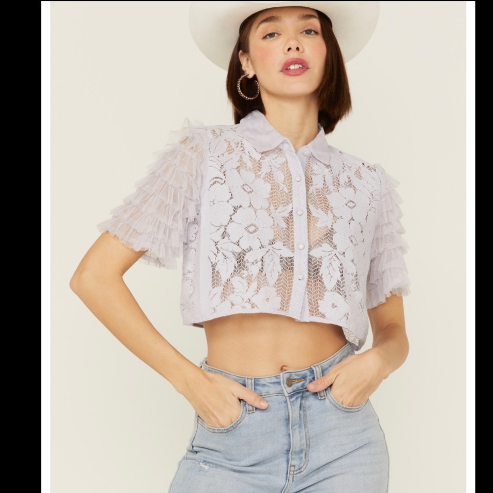 Free people madonna top